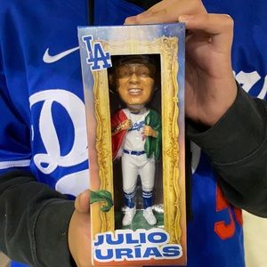 Julio Urias Bobblehead from Dodgers game on 9/28/21.  Limited edition sold out!